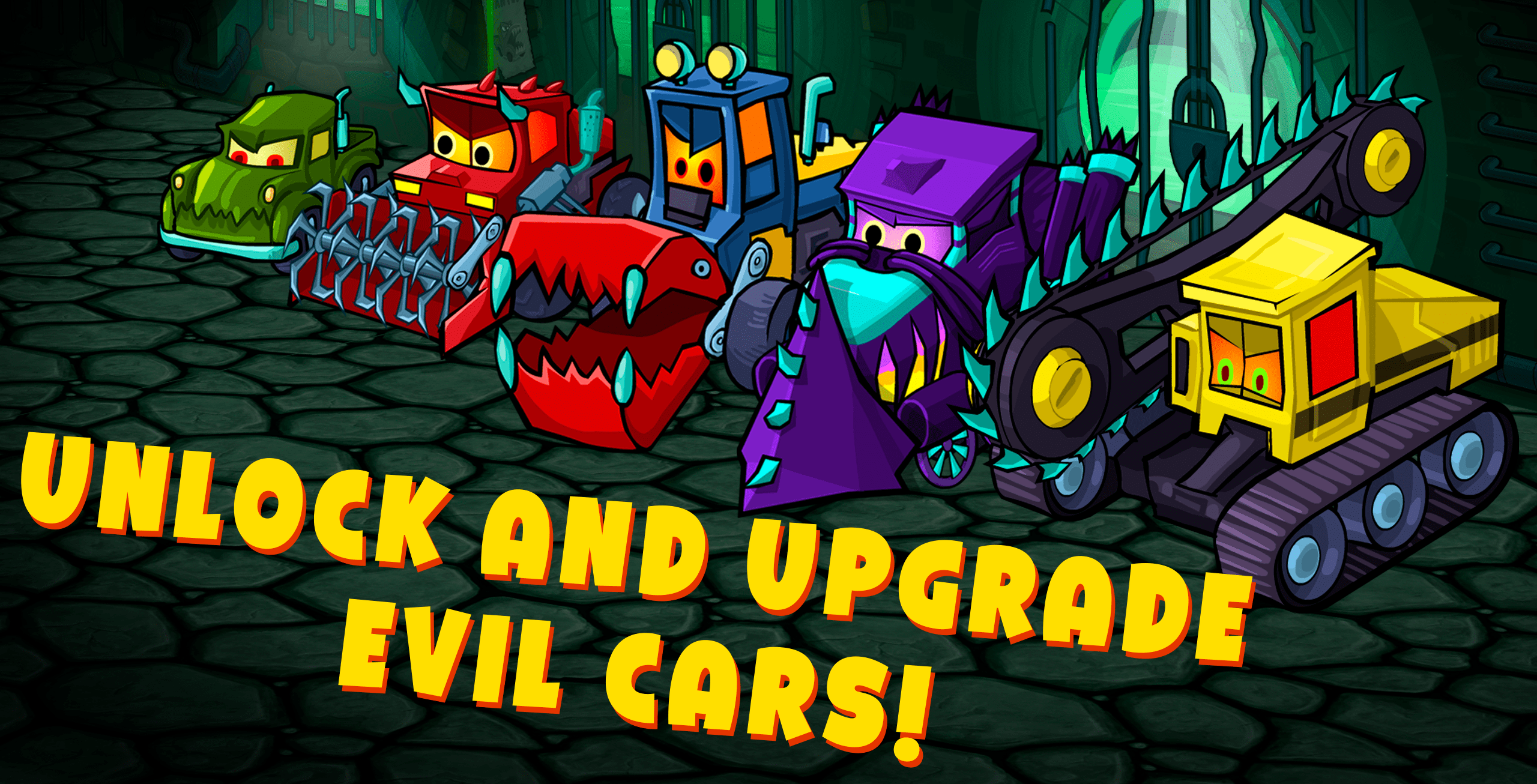Car Eats Car Evil Car download the new version for android